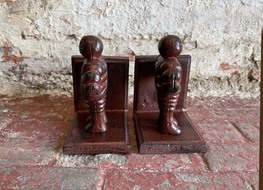 Michelin bookends-brown